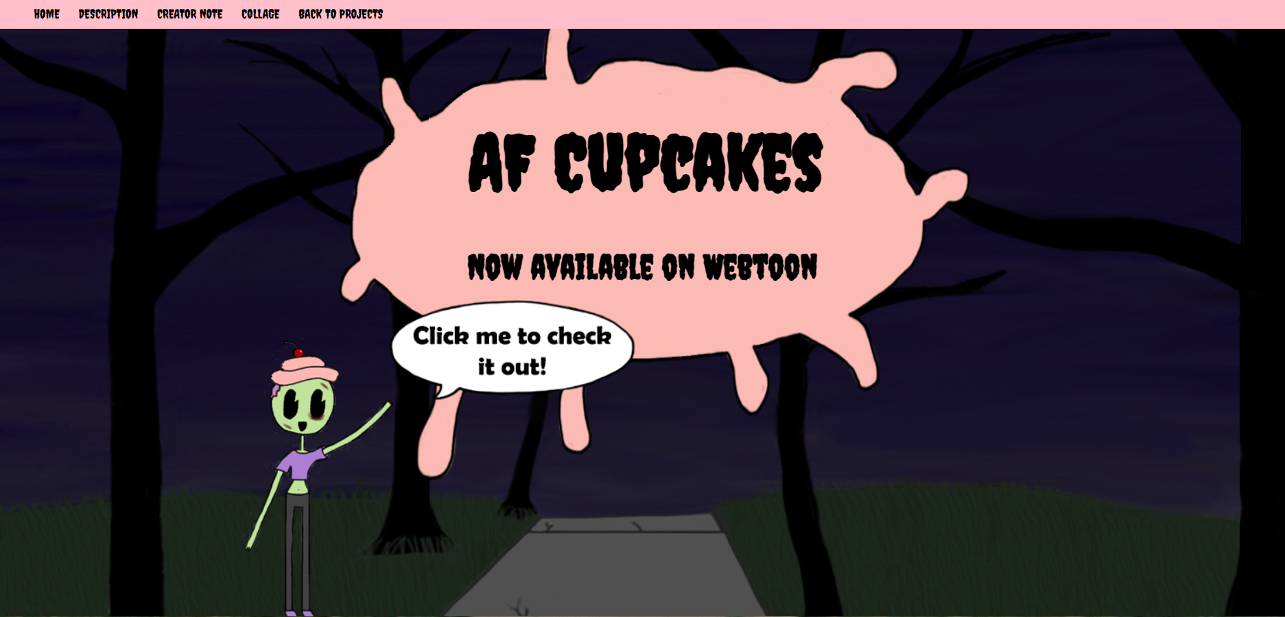 af cupcakes home page