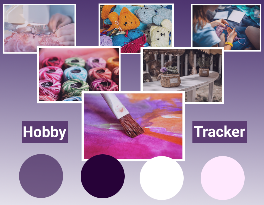 hobby tracker mood board