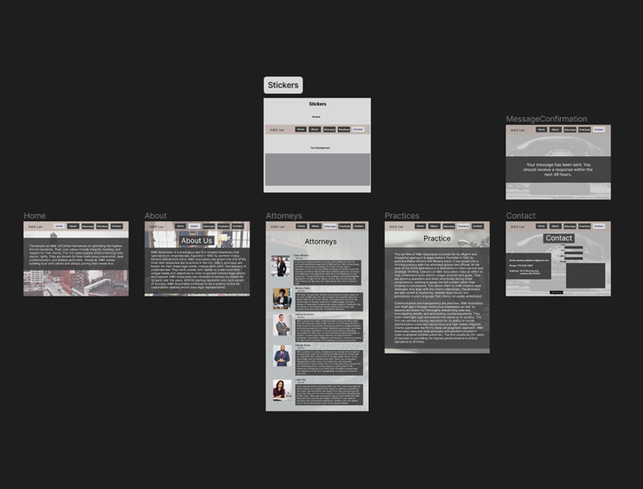 law app prototype 